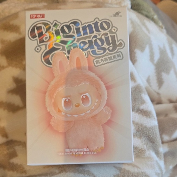 POP MART Other - Pop Mart Energetic Bunny Plush Toy - Soft Pink